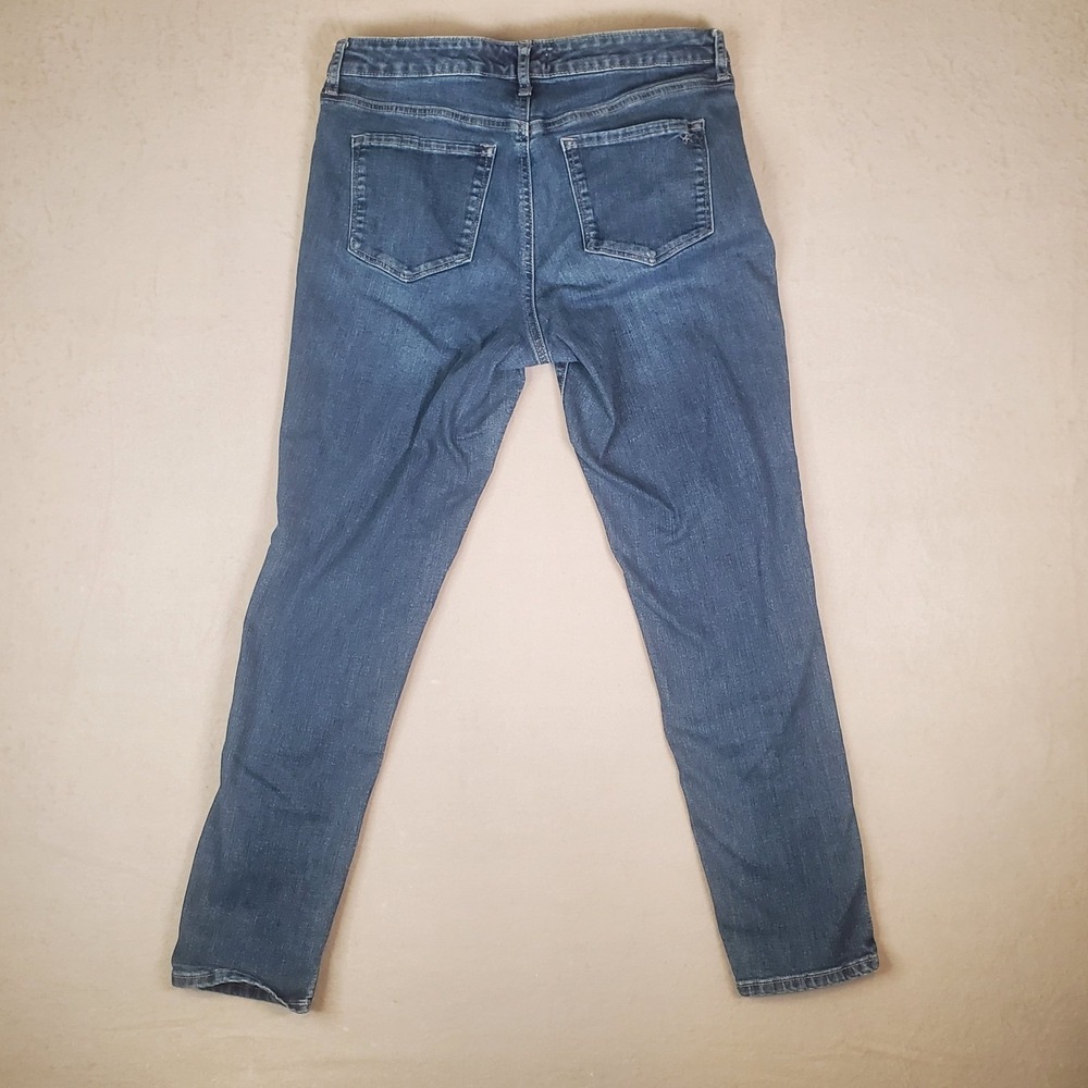 Jessica Simpson Womens Skinny Jeans Medium Wash Blue Denim Stretch Size 10 - Picture 2 of 8